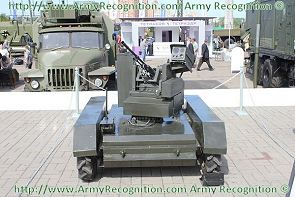 Adunok-M unmanned ground vehicle remote controlled weapon observation station robot technical data sheet description information pictures photos images identification intelligence Belarus army defence industry military technology