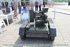 Adunok-M unmanned ground vehicle remote controlled weapon observation station robot technical data sheet description information pictures photos images identification intelligence Belarus army defence industry military technology