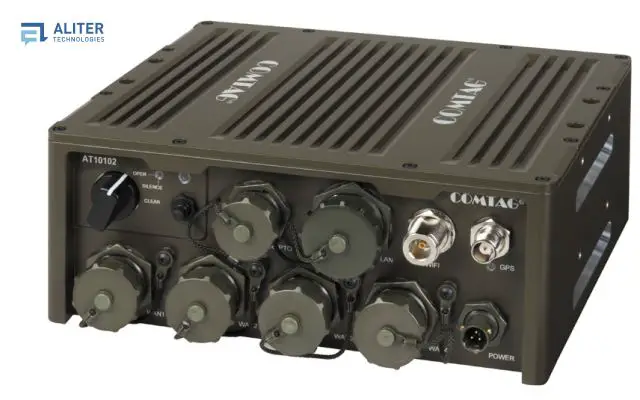 The AT10102 is a new version of a data control unit, which delivers the ability to create MANET Mobile Ad-hoc Networks in the environment of narrow band and broad band radio networks. 