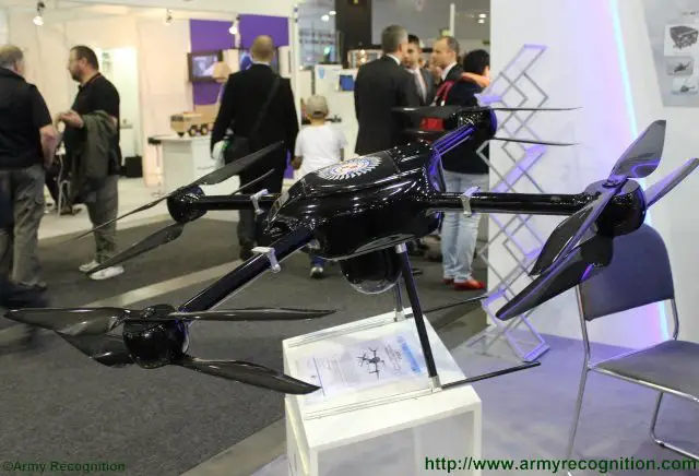 IDET 2015 Discover the ITWLs ATRAX quadrocopter VTOL Unmanned Aerial Vehicle 640 001