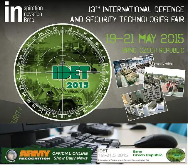 IDET 2015 organizers appointed Army Recognition as Official Online Show Daily News and Web TV 640 001