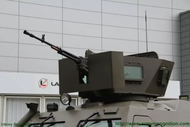 Upgraded Lacenaire s Oncilla armoured personnel carrier unveiled at IDET 2015 640 003