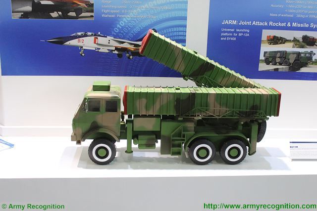 B611M China ballistic missile IDET 2015 International Exhibition Defence Security Technologies 001