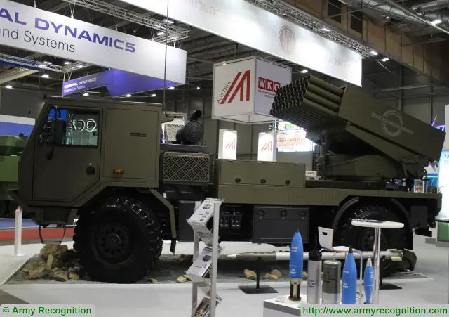 At IDET 2017, Excalibur army presents its newest version of the BM-21 Grad MLRS. The BM-21 MT is an upgraded project of the originial 122mm BM-21 Grad rocket launcher. It is a firing support means for the ground troops, designed for the focused carpet destruction of the enemy's position, their resources, military equipment and human forces within a distance of 1,600 to 20,380m.