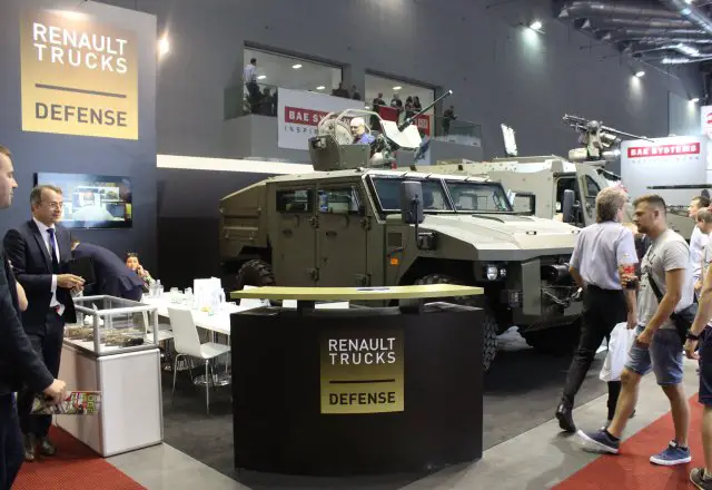 Renault Trucks Defense showcases its Sherpa Light Scout and its Bastion HM at IDET 2017 IDET 2017 001