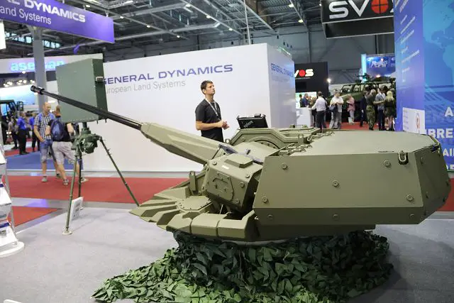 The Slovak Company EVPU presents its new armoured remotely controlled weapon station TURRA 30 for tracked or wheeled combat vehicles. The turret is fully developed and designed by EVPU using latest technologies of sighting and observation devices. 