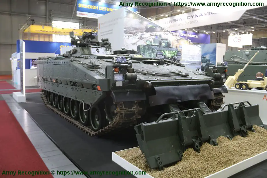 CV90 ARV armored recovery vehicle BAE Systems IDET 2019 925 001