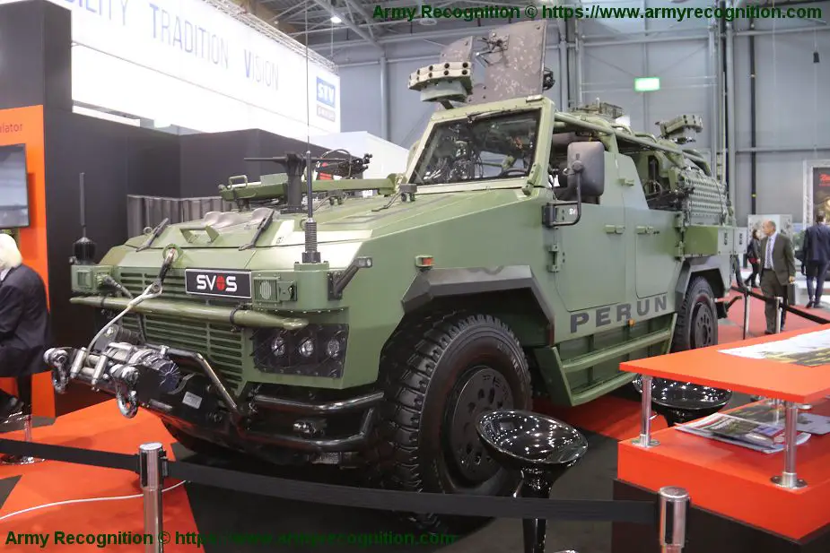 SVOS will deliver 4 Perun Light Strike Vehicle to Czech army Special Forces IDET 2019 925 001