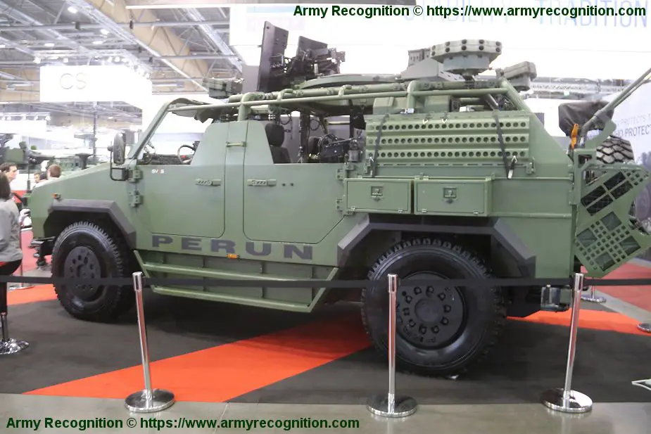 SVOS will deliver 4 Perun Light Strike Vehicle to Czech army Special Forces IDET 2019 925 002