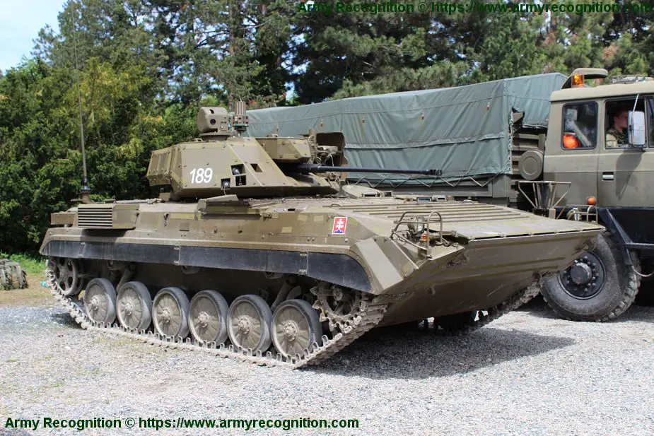 Slovak upgrade of BVP 2 BMP 2 IFV in live demonstration IDET 2019 defense exhibition 925 001