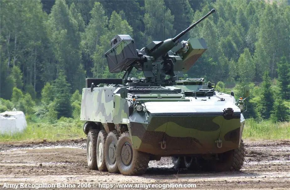 Pandur II CZ M1 APC IFV 8x8 armored vehicle Czech Republic 925 001