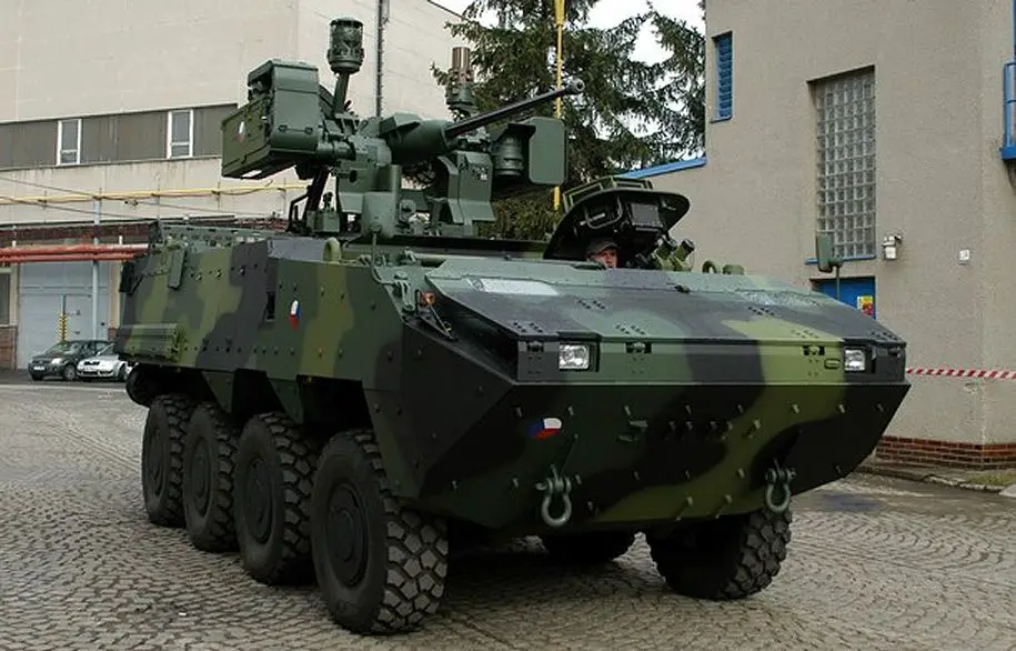armoured military vehicles