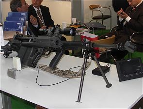 Gepard GM6 Lynx anti-material rifle Hungarian Army Hungary technical data sheet specifications description information pictures photos images identification fusil anti mat&eacute;riel Hongrie arm&eacute;e Hongroise