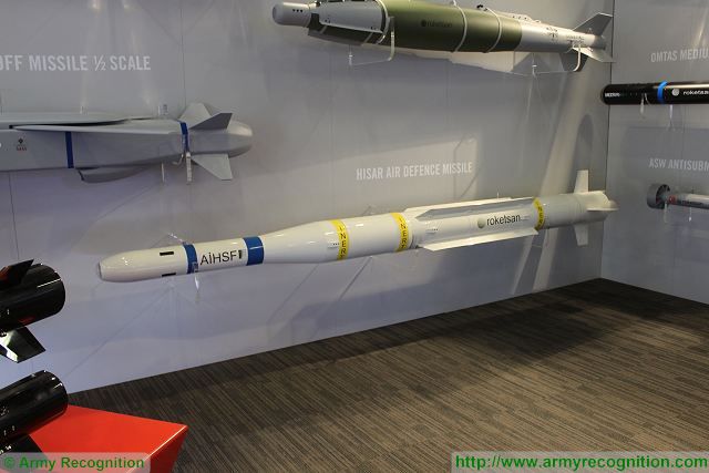 HISAR air defense missile Roketsan MSPO defense exhibition Kielce Poland 640 001