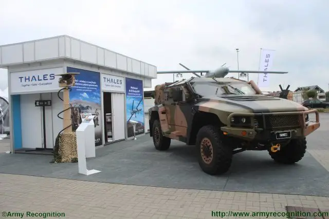 Thales promotes its hakwei Light Protected Vehicle in Poland 640 002