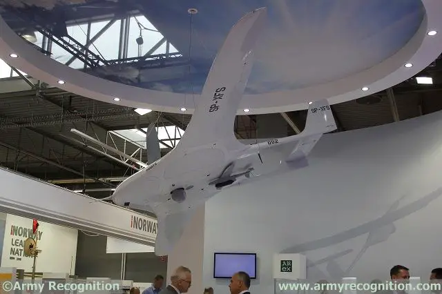 WB Electronic MANTA VTOL UAV MSPO 2015 defense exhibition Kielce Poland 640 002