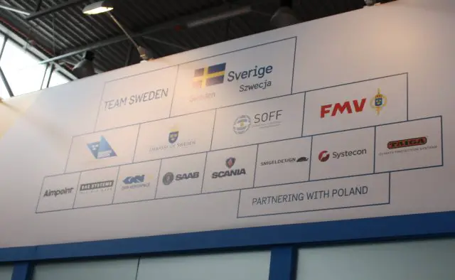 Team Sweden Swedish Defence industry companies at MSPO 2016 640 001