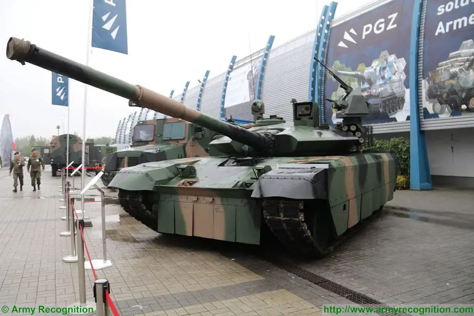 PT 17 main battle tank MSPO 2017 defense exhibition Kielce Poland 925 001