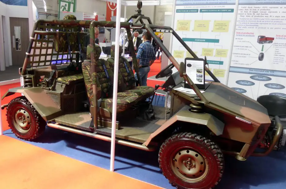 AUTPI 2V patrol vehicle developed by Romanian army
