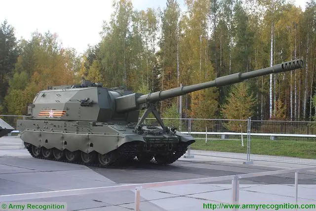 2S35 Koalitsiya-SV 152mm tracked self-propelled howitzer Russia Russian defense industry military technology 031