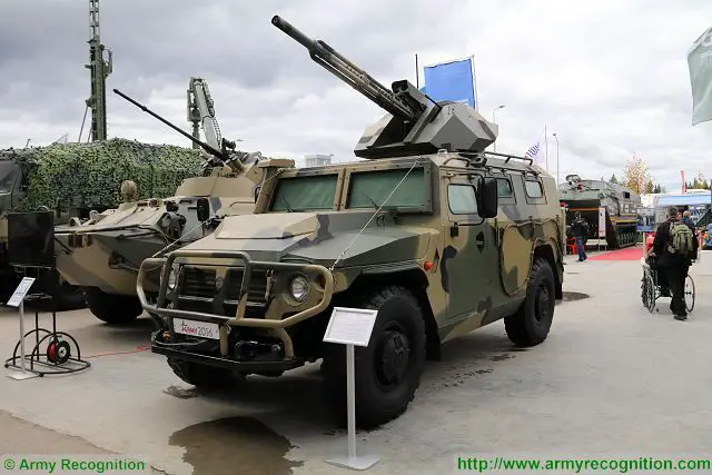 Russian Company VPK unveils new unmanned Tigr 4x4 armoured vehicle with 30mm cannon 640 001