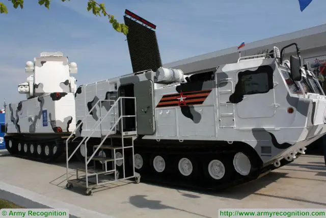 At Army 2017, JSC Kupol Izhevsk Electromechanical Plant (IEMZ Kupol) has presented a prototype of the Tor-M2DT SAM system developed to operate in Arctic conditions, Zvezda TV channel writes.