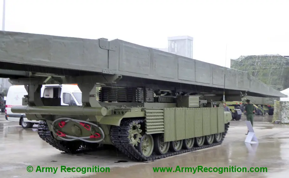 Army 2019 Russian army displays new MTU 2020 bridge layer tank 3