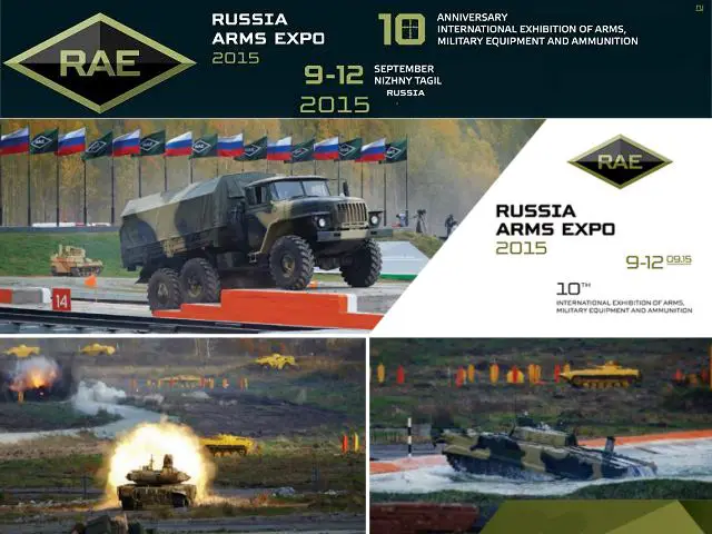 RAE 2015 Russian Expo Arms 2015 pictures Web TV Television video International defense exhibition of arms military equipment ammunition Nizhny Tagil Russia defense industry military technology 