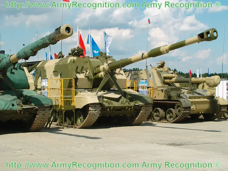 S19M1-155 مدفعية روسية ذاتية الحركة