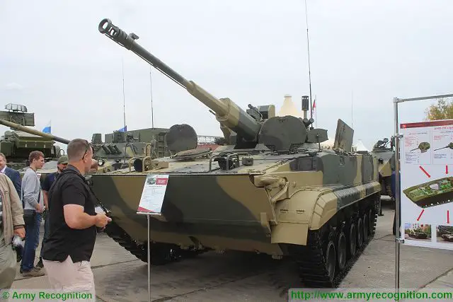 BMP-3 Dragun Dragoon tracked armoured infantry fighting vehicle Russia Russian defense industry military equipment 002