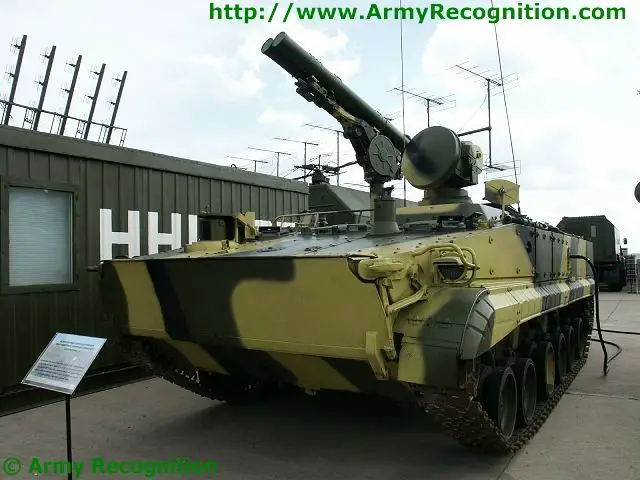 BMP-3 9P157-2 Khrizantema ant-tank missile system mounted on the chassis of BMP-3