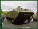 The Russian Defense Ministry is planning to include a new amphibious tracked transporter PTS-4 in defense procurement for 2014, RIA Novosti reported. How many vehicles can be purchased in the coming year and the budget which will be used for this project, is not specified. 