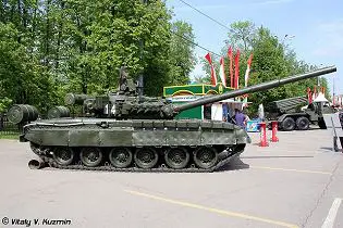 T-80BV MBT main battle tank technical data sheet specifications pictures video information description intelligence identification photos images Russia Russian Military army defence industry military technology equipment