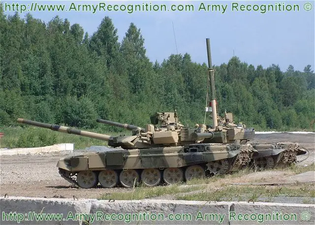 T-90 main battle tank technical data sheet specifications information description pictures photos images intelligence identification intelligence Russia Russian army defence industry military technology