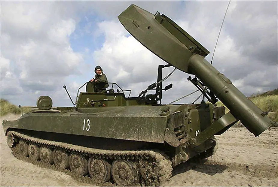 UR 77 Meteorit mine clearing engineer tracked armored vehicle Russia 925 001