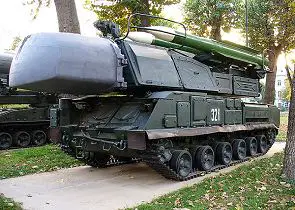 9K37 BUK-M1 SA-11 Gadfly technical data sheet specifications information description pictures photos images identification intelligence Russia Russian army ground-to-air missile air defense armoured vehicle