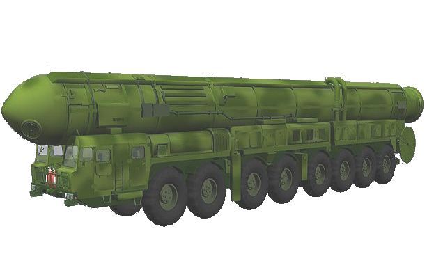 SS-25 RT-2PM Topol Sickle RS-12M intercontinental ballistic missile Russian Army Russia data sheet description identification pictures 