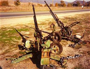 ZPU-1 14.5 mm anti-aircraft single gun technical data sheet specifications information description pictures photos images identification intelligence Russia Russian army defence industry 