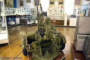 ZPU-2 14.5 mm anti-aircraft twin guns technical data sheet specifications information description pictures photos images identification intelligence Russia Russian army defence industry 