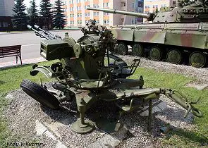 ZU-23 ZU-23-2 anti-aircraft 23mm twin gun technical data sheet specifications information description pictures photos images identification intelligence Russia Russian army