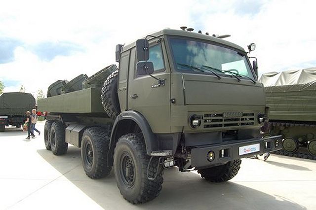 During the International Military-Technical Forum ARMY-2015, which took place near Moscow from 16 to 19 June 2015, Russian defense industry has unveiled new multipurpose mine-laying vehicle, the UMZ-K. The vehicle is designed to remotely scatter anti-personnel, anti-paratrooper and anti-tank clustered mines over terrain