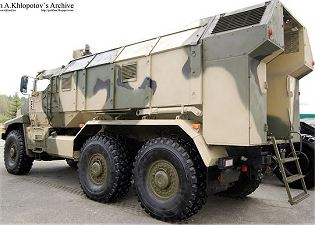 Ural-63095 typhoon multi-purpose 6x6 armoured truck Russia Russian defence industry military technology left side view 001