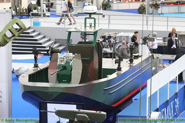 Premax 39 multirole fast patrol boat Partner 2015 fair armament military equipment defens exhibition Serbia Belgrade 640 001