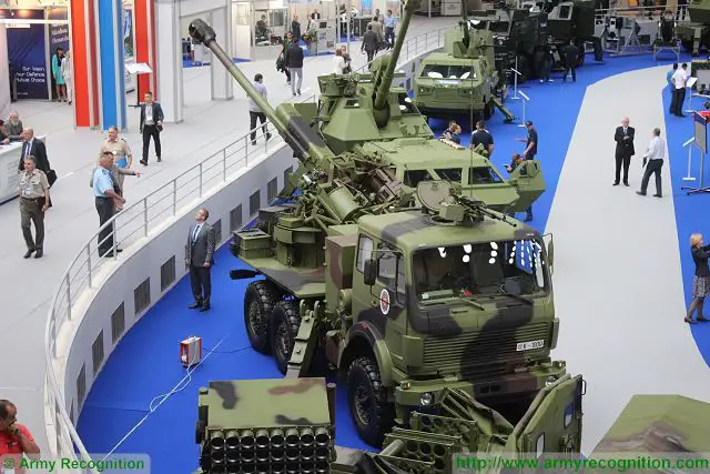The SORA is a new Serbian-made 122 wheeled self-propelled howitzer which offer high mobility and fire power thanks to the using of an autoloader system and a 6x6 military truck chassis. It is developed by the Military Technical Institute (MTI) for the Serbian army.