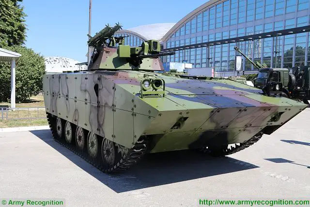 Serbian Defense Company Yugoimport presents modernized version of BVP M-80 A tracked IFV (Infantry Fighting Vehicle) under the name of BVP M-80AB1 at Partner 2017, the defense exhibition in Serbia. The BVP M80 was seen for the first time in 1975 and was followed by a modernized version named BVP M-80A in 1984.