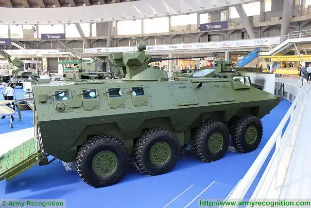 Lazar 3 IFV Infantry Fighting Vehicle, now in service with the Serbian armed forces and Lazar 3 APC Armoured Personnel Carrier used by Serbian Police Forces. Both vehicles are similar in the design but the main armament is different, chosen according to the missions requirements of the Serbian army and police forces
