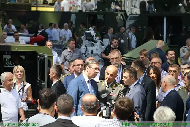 Today June 27, 2017, opening of Partner 2017, the International Fair of Armaments and Defense Equipment that takes place in Belgrade, Serbia from the 27 to 30 June 2017. This event is an unique opportunity for the Serbian defense industry to showcase latest innovations and technologies of military equipment to international guests and military delegations.