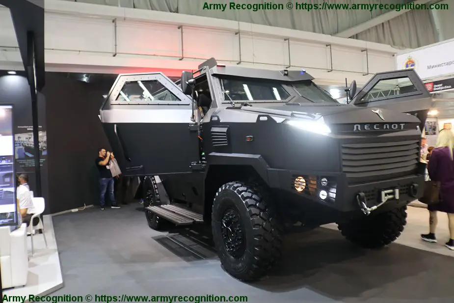 TRB unveils serial production of its Despot 4x4 armored vehicle MRAP Partner 2019 Serbia 925 001