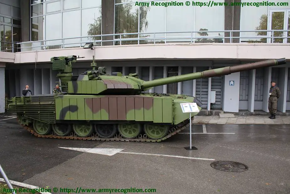 Serbian defense industry has developed M 84AS2 upgrade version of M 84 tank 925 002