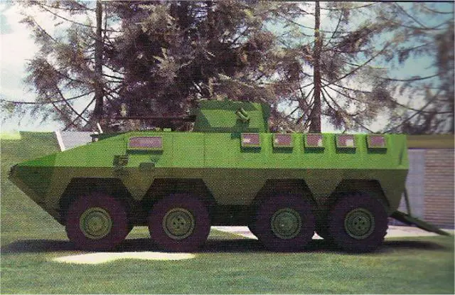 At IDEX 2013, the Serbian Company Yugoimport unveils a new version of the LAZAR 8x 8 multirole armoured vehicle, the Lazar 2. Multirole armored vehicle LAZAR 2 8x8 is based on modifications of the first version and the technical solutions implemented on the functional model of LAZAR vehicle.